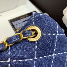 Chanel 2020 Early Spring Limited Edition CF Denim Bag Medium 1328