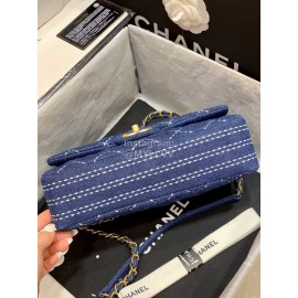 Chanel 2020 Early Spring Limited Edition CF Denim Bag Medium 1328