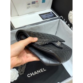 Chanel 2.55 Ancient Silver Chain Bag Small