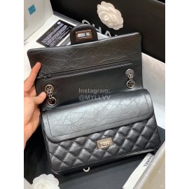 Chanel 2.55 Ancient Silver Chain Bag Small