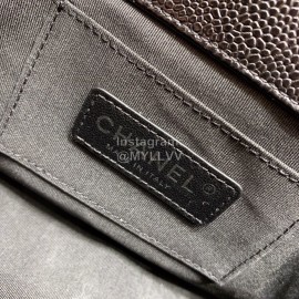 Chanel 2020 Cowhide Baking Paint Fat Square Bag Black As1784