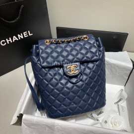 Chanel  Ahanel Classic Diamond Backpack Shoulder S..