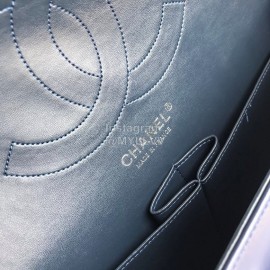 Chanel Classic CF Series Diamond Bag French Original Sheep Skin Blue