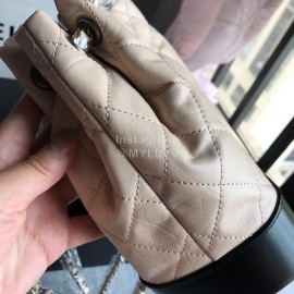 Chanel Chane Gabrielle Wandering Backpack Beige Small 93820