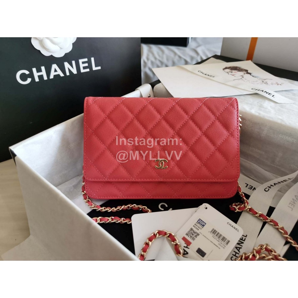 Chanel Calf Classic Flap Chain Crossbody Bag