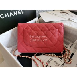 Chanel Calf Classic Flap Chain Crossbody Bag