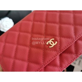 Chanel Calf Classic Flap Chain Crossbody Bag
