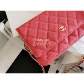 Chanel Calf Classic Flap Chain Crossbody Bag