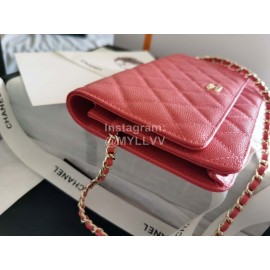 Chanel Calf Classic Flap Chain Crossbody Bag