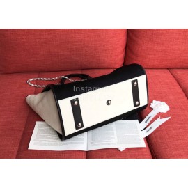 Chanel Autumn Winter New Large Shopping Bag Black