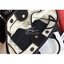 Chanel Autumn Winter New Large Shopping Bag Black