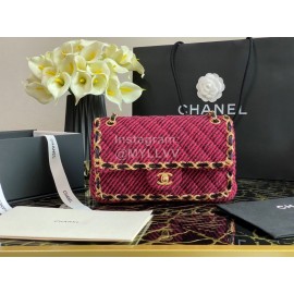 Chanel Winter Vintage Chain Crossbody Flap Bag 