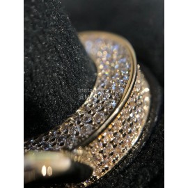 Chanel Black Elegant Velvet Chain Crossbody Mini Bag