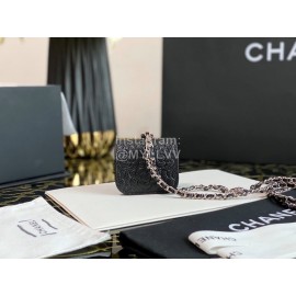 Chanel Classic Camellia Embossed Leather Headset Bag