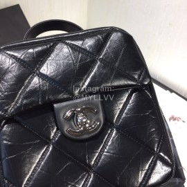 Chanel Calf Chain Crossbody Retro Camera Bag Black As1323