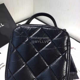 Chanel Calf Chain Crossbody Retro Camera Bag Black As1323