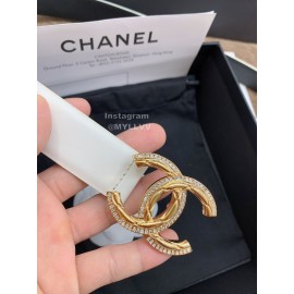 Chanel New Calf Leather Diamond Buckle 30mm Belts For Women White