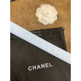 Chanel New Calf Leather Diamond Buckle 30mm Belts For Women Blue