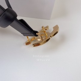 Chanel Black Calf Leather Diamond Buckle 30mm Belts For Women