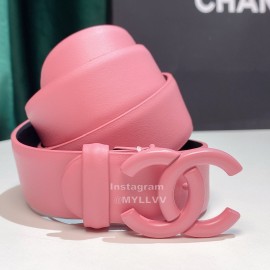 Chanel Fashion Calf Leather 28mm Pharrell Belts Pink
