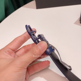 Chanel Fashion Calf Leather 28mm Pharrell Belts Dark Blue