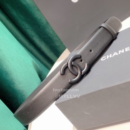 Chanel Fashion Calf Leather 28mm Pharrell Belts Black