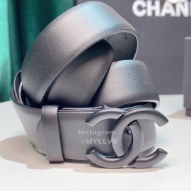 Chanel Fashion Calf Leather 28mm Pharrell Belts Black