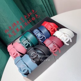 Chanel Fashion Calf Leather 28mm Pharrell Belts Red