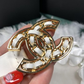 Chanel Fashion Calf Leather Gold Buckle 28mm Pharrell Belts White