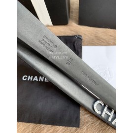 Chanel Diamond Letter Calf Leather 20mm Belts For Women 