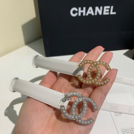 Chanel Fashion Calf Leather Pearl Buckle 28mm Belt White