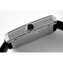 Chanel Boyfriend Serie Diamond Square Dial Watch Black