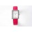 Chanel Boyfriend Serie Diamond Square Dial Watch Rose Red