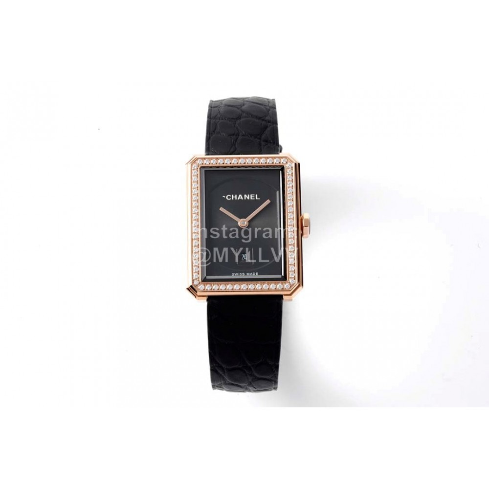 Chanel Boyfriend Serie Diamond Square Dial Watch
