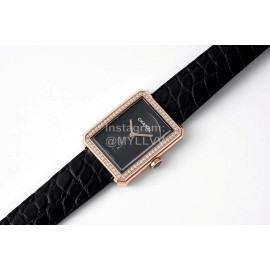 Chanel Boyfriend Serie Diamond Square Dial Watch