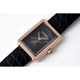 Chanel Boyfriend Serie Diamond Square Dial Watch