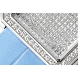 Chanel Boyfriend Serie Diamond Square Dial Watch Blue