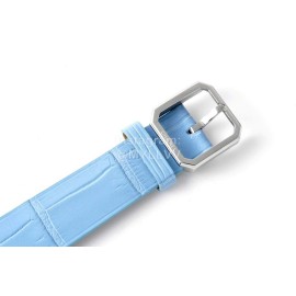 Chanel Boyfriend Serie Diamond Square Dial Watch Blue
