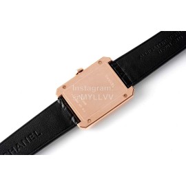 Chanel Boyfriend Serie Square Diamond Dial Watch