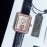 Chanel Boyfriend Series Sapphire Crystal Leather Strap Watch Rose Gold