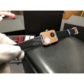 Chanel Boy·Friend Series Alligator Leather Strap Watch Blue