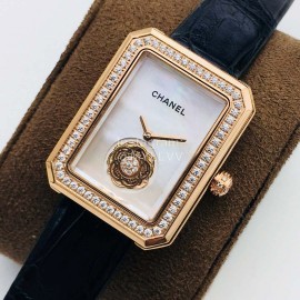 Chanel Tw Factory Premiere Series New Diamond Square Dial Watch