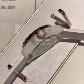 Chanel J12 Classic Series Diamond Dial Watch For Women White