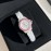 Chanel Diamond Dial Waterproof 200m Watch For Women Pink