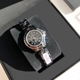 Chanel Diamond Dial Waterproof 200m Watch For Women