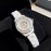 Chanel Diamond Dial Waterproof 200m Watch For Women White