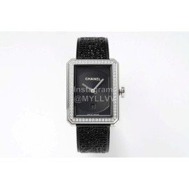 Chanel Boy·Friend 316 Fine Steel Case Watch Black