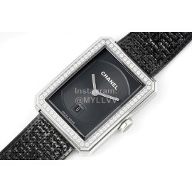 Chanel Boy·Friend 316 Fine Steel Case Watch Black