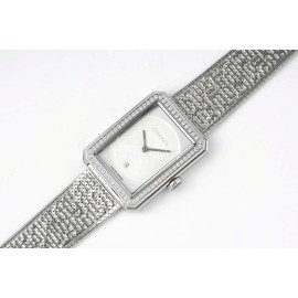 Chanel Boy·Friend 316 Fine Steel Case Watch Silver