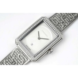 Chanel Boy·Friend 316 Fine Steel Case Watch Silver